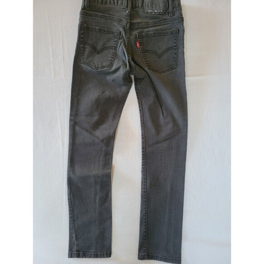 Levi's 510 Jeans Boy's Super Skinny 26x26 Faded Gray Stretch Denim Jeans 12 Reg
